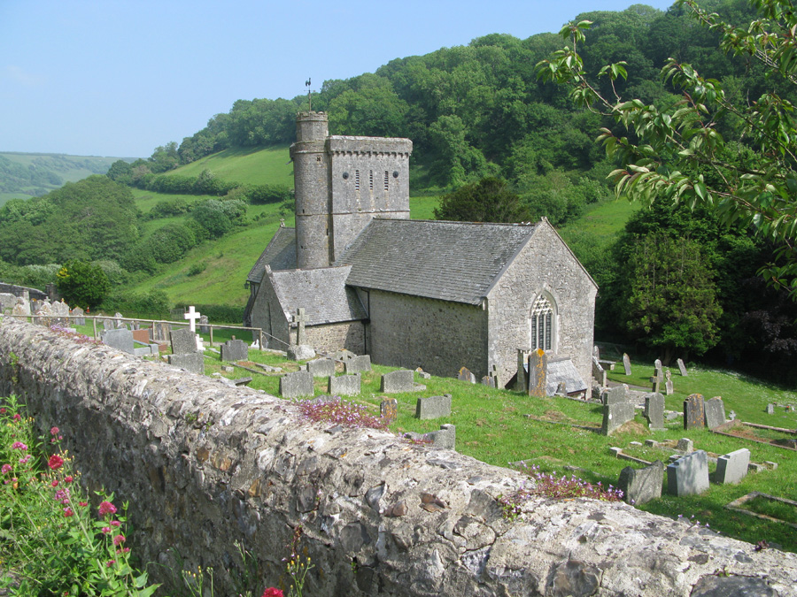 Branscombe - St Winifred's church