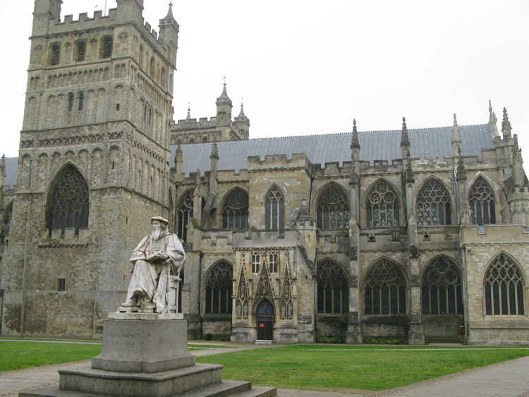 Exeter - La Cathédrale